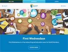 Tablet Screenshot of gaar.com